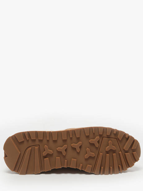 Sneakers En Cuir Nathan baume Multicolore women 52NS0704 vue secondaire 4