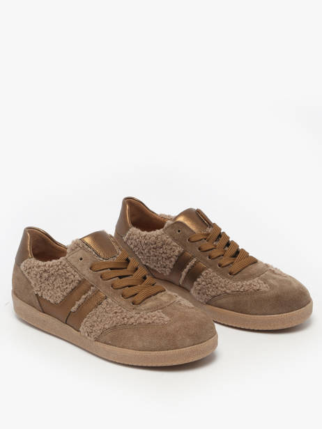 Sneakers En Cuir Gabor Marron women 34 vue secondaire 1