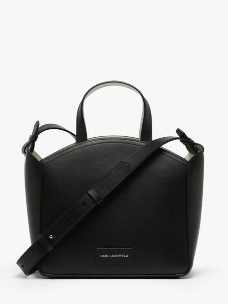 Sac à Main K Circle Studs Cuir Karl lagerfeld Noir k circle A4W30070 vue secondaire 3