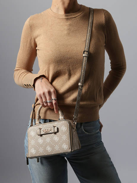 Sac Porté Main Silia Guess Beige silia GP989076 vue secondaire 1