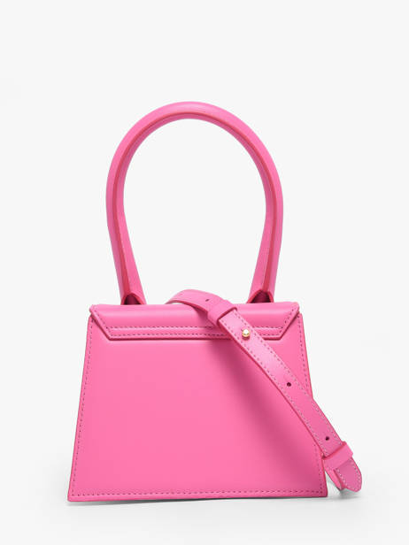 Sac Bandoulière D'occasion Chiquito Moyen Cuir Jacquemus Rose second life 1560114 vue secondaire 6