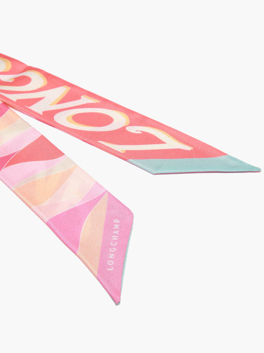 Longchamp Soie gots Etole Rose