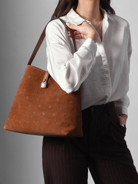 Sac Porté épaule K Autograph Cuir Karl lagerfeld Marron k autograph B1W30105 vue secondaire 1