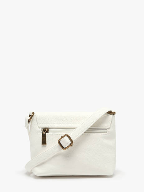 Sac Bandoulière Soft Miniprix Blanc soft MD1309 vue secondaire 3