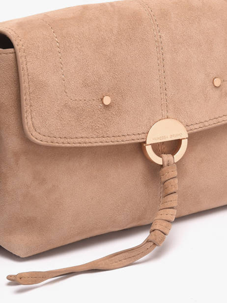 Sac Bandoulière Othilia Cuir Vanessa bruno Beige othilia 55V40907 vue secondaire 5