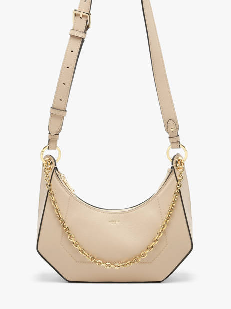 Sac Bandoulière Croisette Cuir Lancel Beige croisette A13987 vue secondaire 2