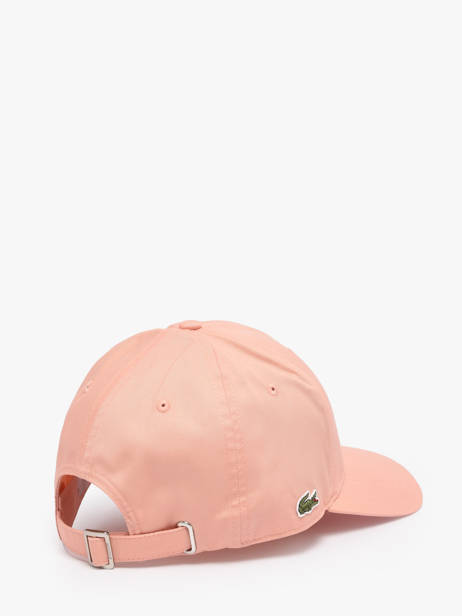 Casquette Lacoste Rose accessoires RK034200 vue secondaire 2