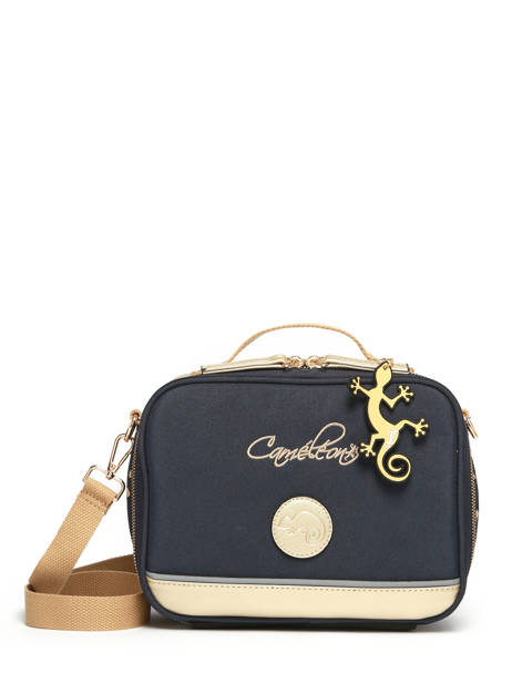 Sac Gouter 1 Compartiment Cameleon Bleu vintage fantasy PBVGBL24 vue secondaire 4