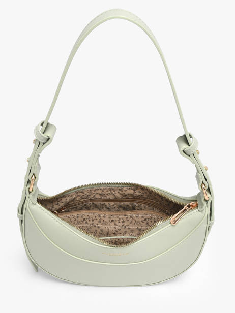 Sac Porté épaule Saffiano Miniprix Vert saffiano F8583 vue secondaire 2