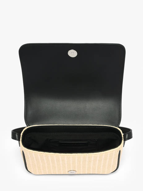 Sac Bandoulière K Signature Raphia Karl lagerfeld Beige k signature B2W30089 vue secondaire 3