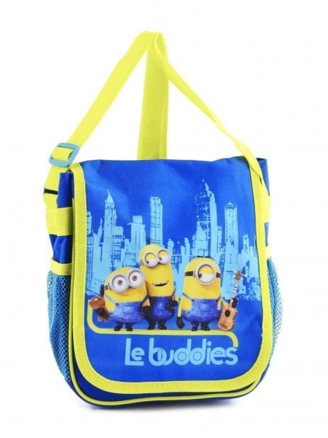 Sac Bandoulière Minions Bleu le buddies MN16405