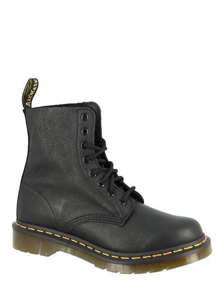 Boots 1460 Pascal En Cuir Dr martens Noir women 13512006 vue secondaire 1