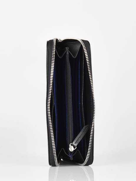 Portefeuille Compagnon ZippÃ©e Charlotte Cuir Lisse Le tanneur Noir charlotte TOTT3600 vue secondaire 1