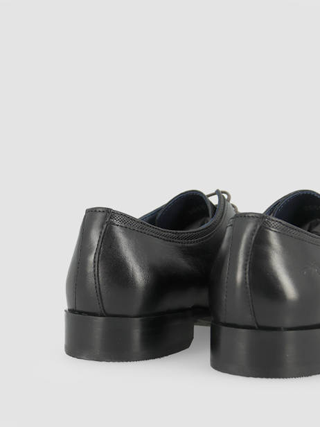 Chaussures De Ville Cesar Cuir Fluchos Noir men 9668 vue secondaire 3