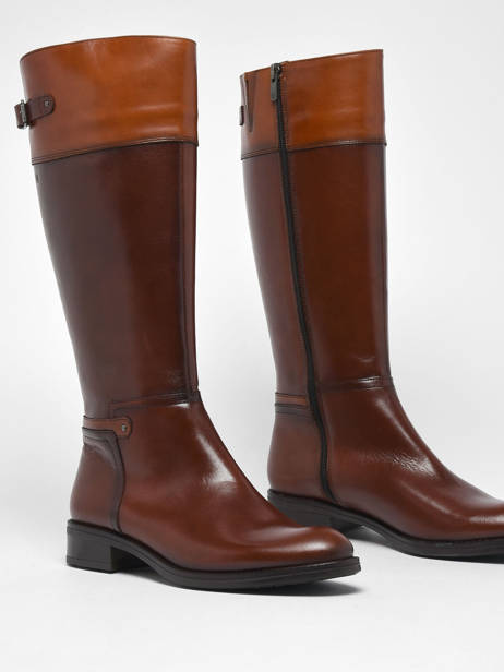 Bottes Tierra En Cuir Dorking Marron theme D7687 vue secondaire 1