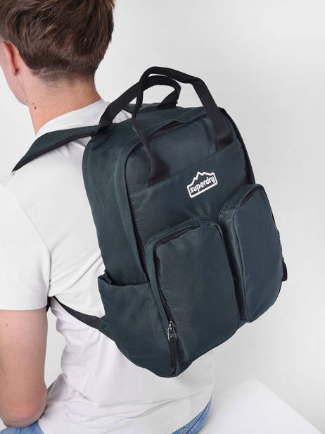 Sac à Dos Superdry Vert backpack Y9110619 vue secondaire 1